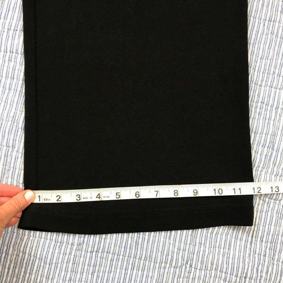 Karen Kane Black Wide Leg Black Plus Size Pants - Picture 8 of 13